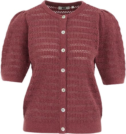 WE Fashion Dames vest met open structuur