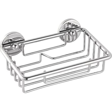 tesa 40220-00000-00 baath Plus Zeepmandje Lijm Chroom (glanzend)