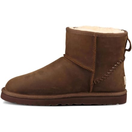 UGG Classic Mini Deco Middelhoge Laarzen Gevoerd met Fleece Bruin 1003945-CHE 43 black