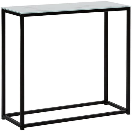 DELANO - Consoletafel - Wit - Veiligheidsglas