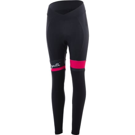 Rogelli - Maat XL Select Lange Fietsbroek - Dames - Zwart, Roze