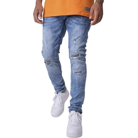 Gescheurde en gevoerde skinny jeans Project X Paris