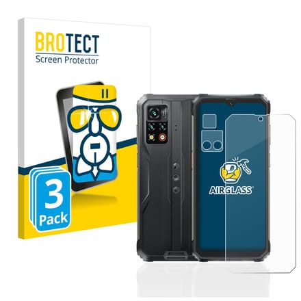 Screenprotector 3 Stuks voor Blackview BV9200 (Voor+Camera) Beschermglas transparant