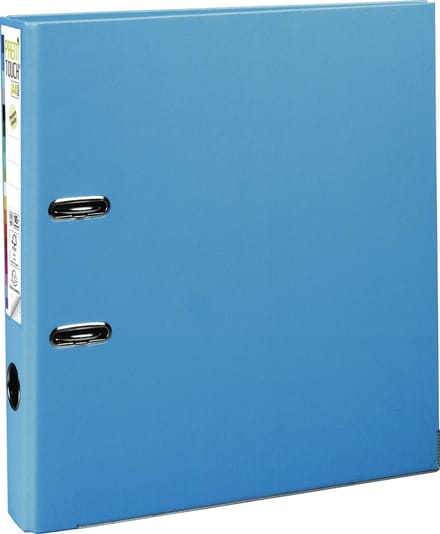Exacompta 10x Prem'Touch® PP Ordner met hefboom - Rug 50mm - A4 maxi - Lichtblauw - 53102E