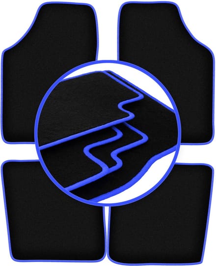 CARLUX-BLAUW automatten voor: Renault Kangoo I combivan (1997-2008)