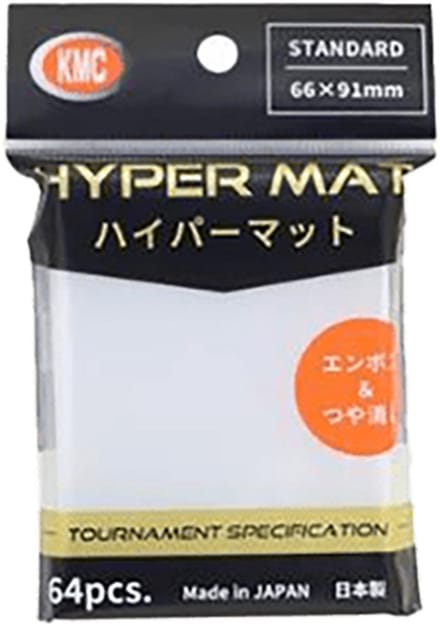 KMC Hyper MAT - Sleeves - Transparant - 64 stuks