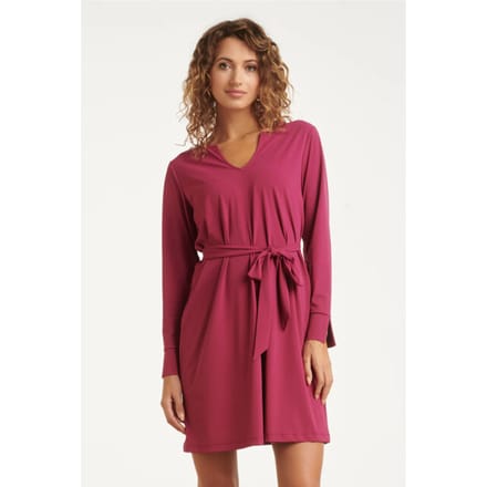 Smashed Lemon 25818 – travel jurk met ceintuur |