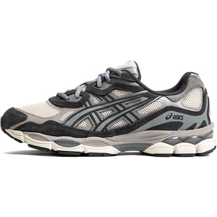 Baskets ASICS Gel NYC Avoine Gris Obsidienne Unisexes Crème 1201A789-250 43.5