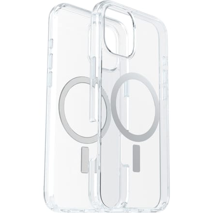 OtterBox Symmetry Apple iPhone 16 Plus Back Cover met MagSafe Magneet Transparant