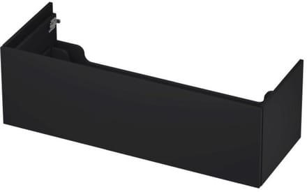 INK - Onderkast 1 Lade Push 2 Open Bestaande Uit - 1200x450x376 Mm - Mat Zwart