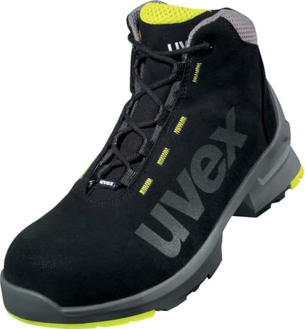 Uvex veiligheidsschoen 8545.8 Hoog S2 - Zwart - 39