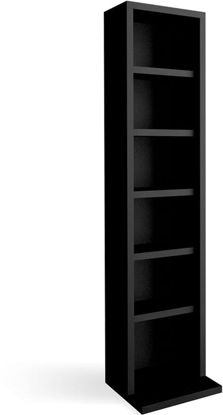 Vicco CD Rek – 21 x 91.8 cm Zwart