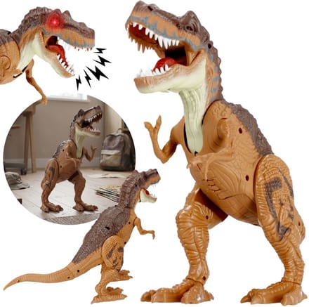 Interactieve T-Rex-dino, groot speelgoed voor kinderen, geluid, licht, beweging 3+