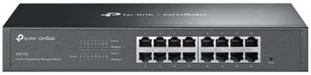 TP-Link Omada ES216G netwerk-switch Managed L2 Gigabit Ethernet (10/100/1000) Zwart