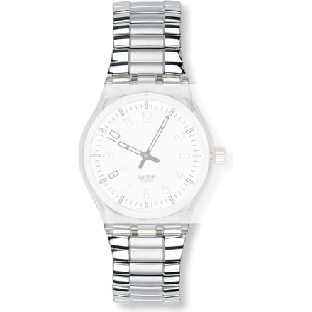 Swatch Plastic - Originals Medium (34mm) /Access/Solar/Musicall/Stop - G/SK/SL/SR/SS/SO28 ASLM111B SLM111 Radio Days Small Horlogeband