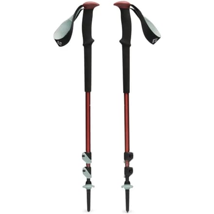 Black Diamond Trail Trekking Poles (Maat - OS, Kleur - Iron Red)