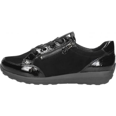 Ara 1244587 - Dames veterschoenen - Kleur: Zwart - Maat: 38.5