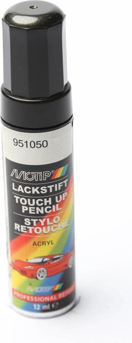 Motip 951050 - Auto lakstift - Grijs Metallic - 12 ml
