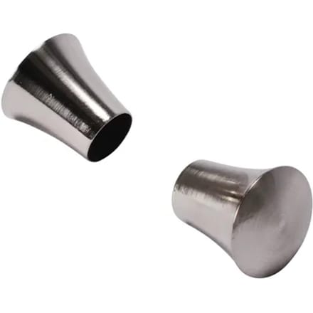 Decomode Gordijnknop Saxo Rvs 20mm - 2 Stuks