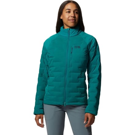 Dames wandeljack Mountain Hardwear Stretchdown