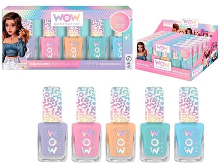 WOW Generation - Pakket met 5 nagellakjes