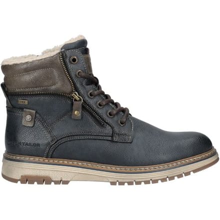 Tom Tailor - Waterdichte enkellaarsjes met voering - Maat 41 - navy