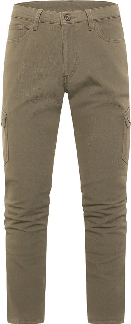 ROKKER Cargo Slim Licht Olijf Motorjeans