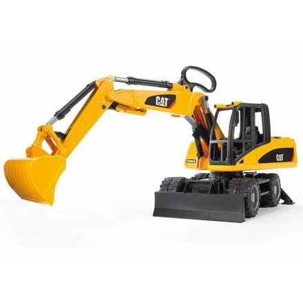 Bruder 02445 – Cat® Graafmachine op Wielen - Werkvoertuig