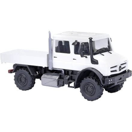 Busch 51081 H0 Vrachtwagen Mercedes Benz Unimog u 5023, wit