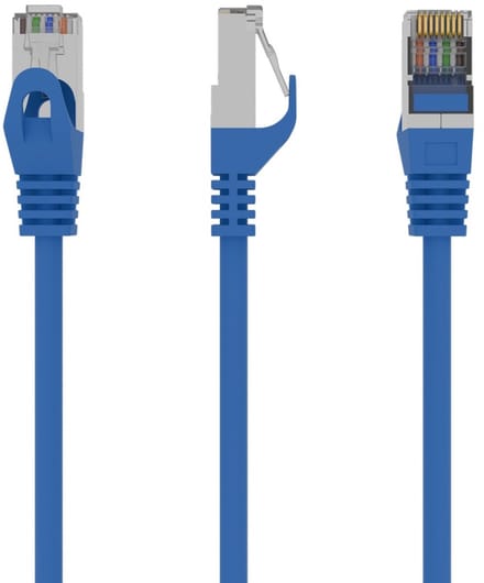 CablExpert PP6-1M/B - Netwerkkabel, FTP Cat6, blauw