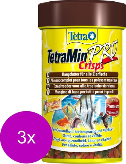 Tetra Tetramin Crisps - Vissenvoer - 3 x 100 ml
