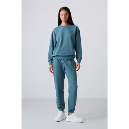 Oversized Sweatshirt en Elastische Taillebroek Set