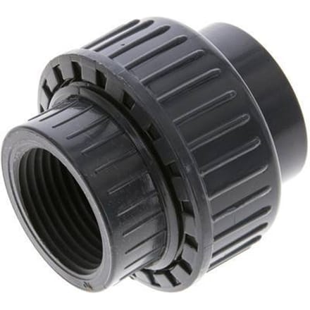 PVC Lijmmof Binnendraad Rp 1'' EPDM
