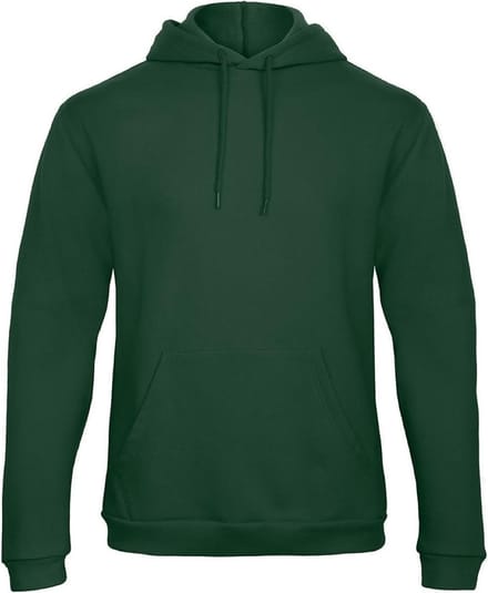 Senvi Fleece Crew Hoodie - Kleur: Groen – Maat M