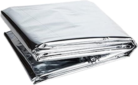 Nooddeken - Survival Deken - Buiten Activiteiten - Reflecterende Technologie - 160 x 210 cm - Zilver