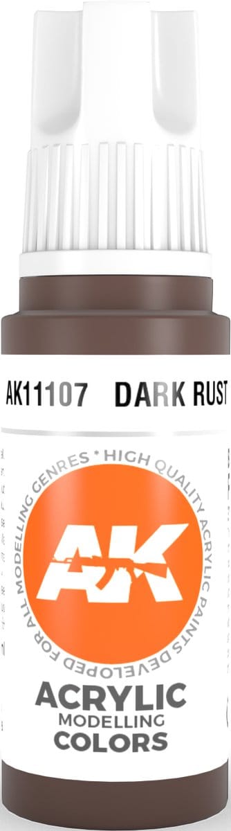 Dark Rust Acrylic Modelling Color - 17ml - AK-11107