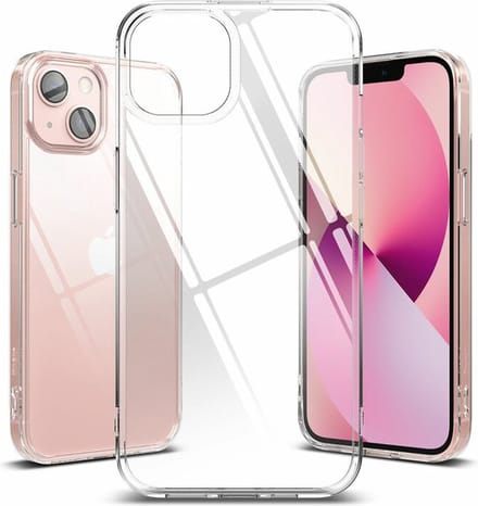 Techsuit - Transparant Siliconen - iPhone 14 Plus - doorzichtig - simpel