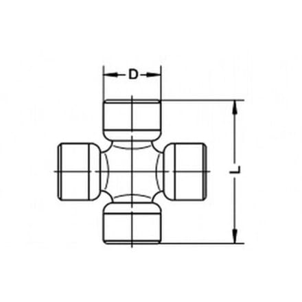 Cardankoppeling GKN U968