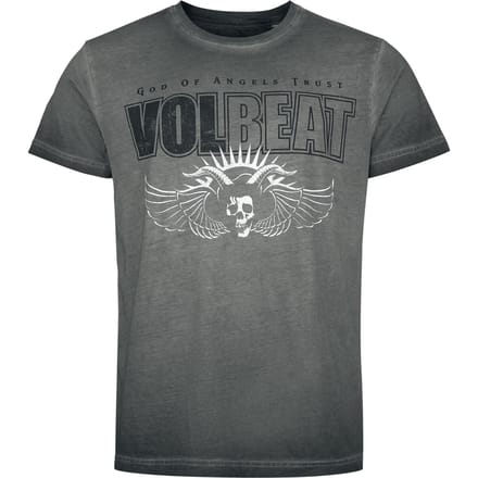 Volbeat T-shirt - Logo - S tot 4XL - voor Mannen - grijs