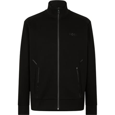 Boss Skaz-trainingsjack met volledige ritssluiting voor heren (Zwart)