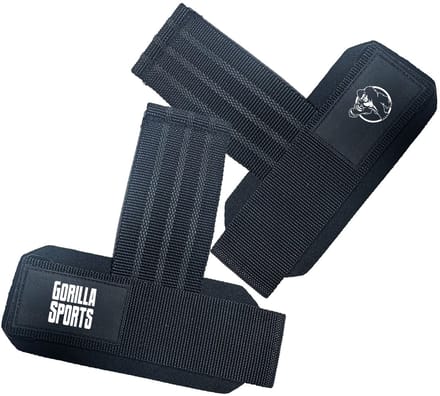 Powergrip Lifting Straps - Verstelbaar - Slipvaste Grip - Ergonomische Polsondersteuning - Krachttraining & Gewichtheffen