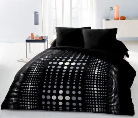 Noorse hoes HOME LINGE PASSION Steevy Zwart 220 x 240 cm