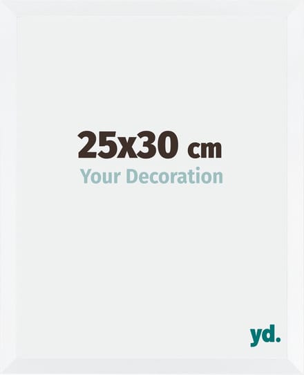 Your Decoration - Fotolijst 25x30 cm - MDF - Wit Mat - Catania