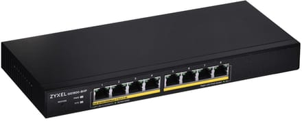 ZyXEL GS1900-8HP 8-Port GbE Smart Managed Schakelaar PoE+ (70W)