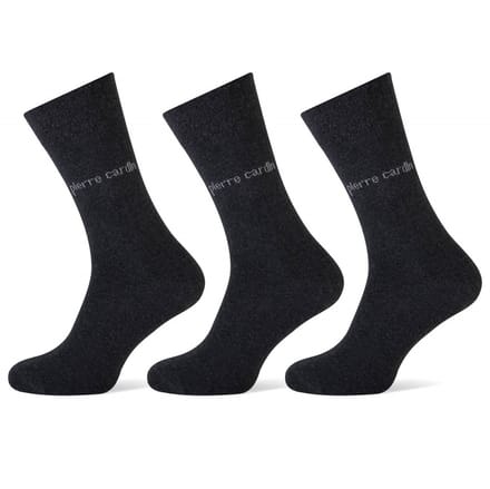 Pierre Cardin 3-pack sokken Classic Antraciet - 43-46