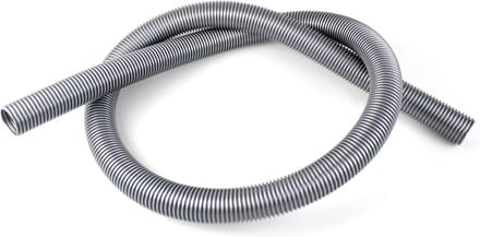 Stofzuigerslang 1,80 meter - 32 mm aansluiting met clips - universele pasvorm zilver