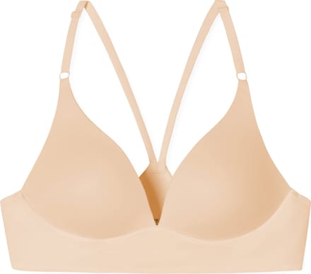 SCHIESSER Invisible Soft dames Lounge BH, voorgevormd met beugel, Beige -  Maat: 70C