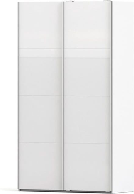Veto kledingkast A 2 deurs H220 cm x B122 cm wit, wit hoogglans.