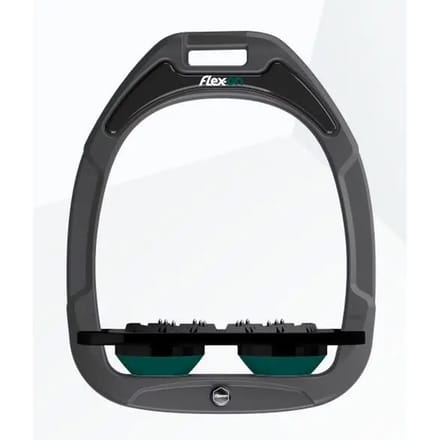 Ultra Grip Platte Hakken Antraciet/Zwart/Groen Flex-On Green Composite