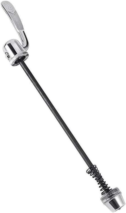 Fiets As - Wielhouder - Vaste Fiets - Snelle Bevestiging - 165 mm - Zilver